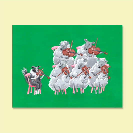 Får-fioler poster