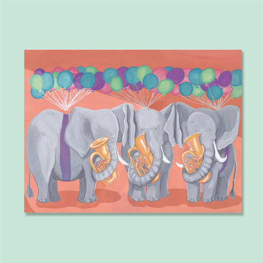 Elefant-eufonister poster